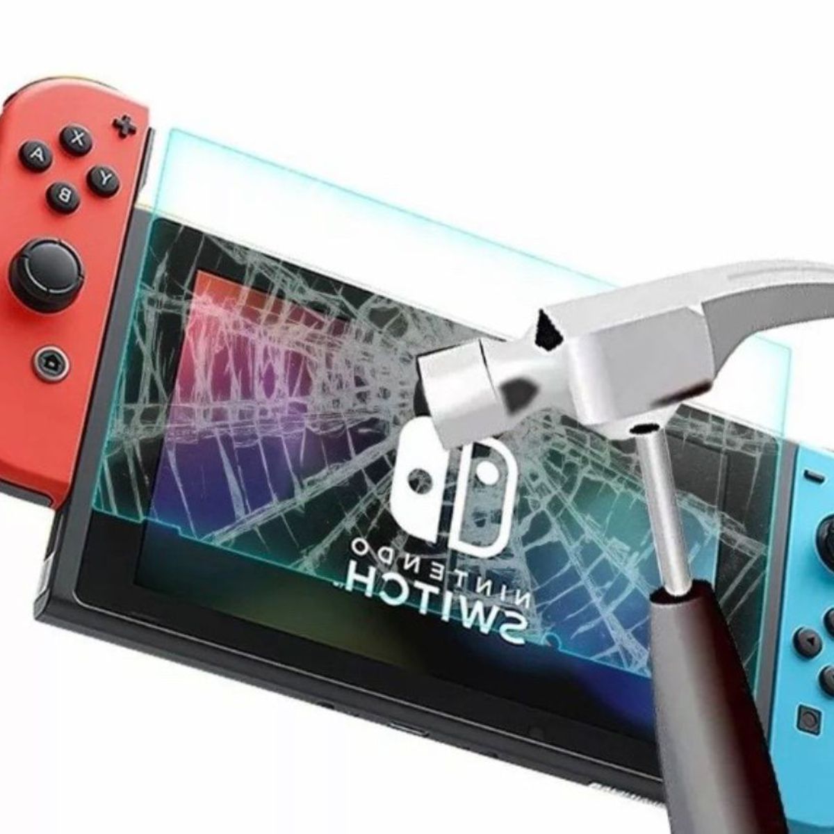GENERICO - 2 Unidades Vidrio Templado Para Switch