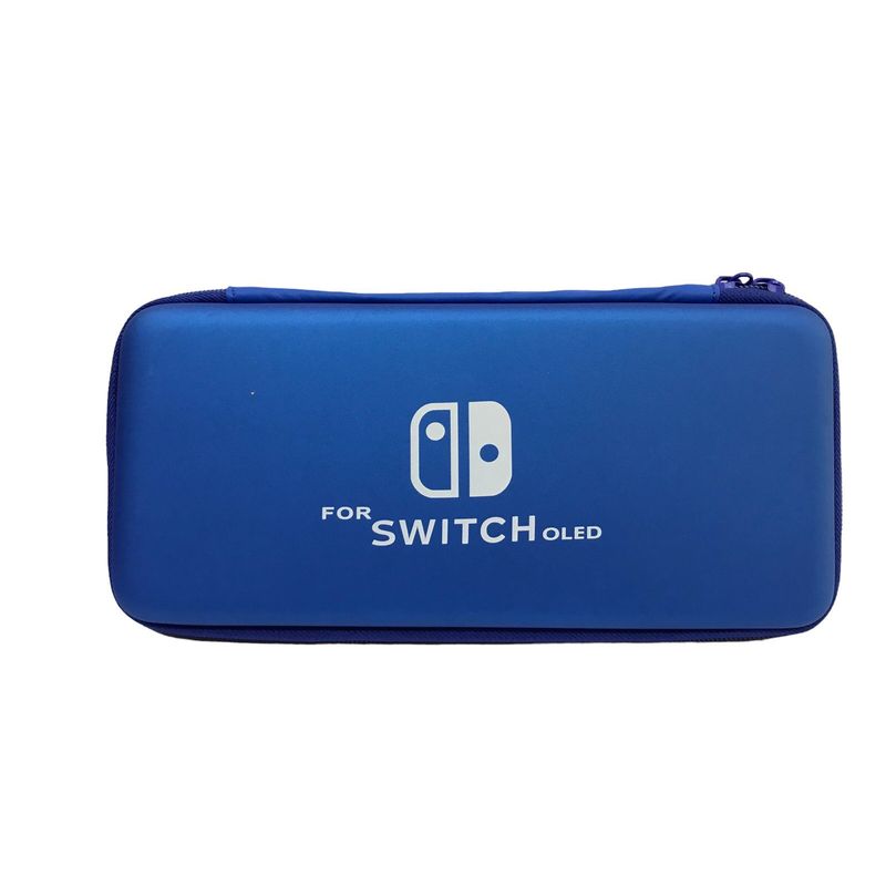 GENERICO - Estuche Rígido Azul Para Switch Oled