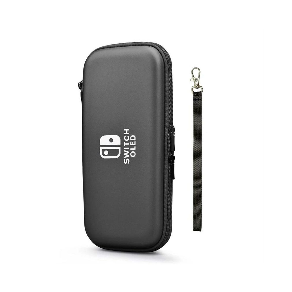 GENERICO - Estuche Rígido Negro Compatible Switch Oled