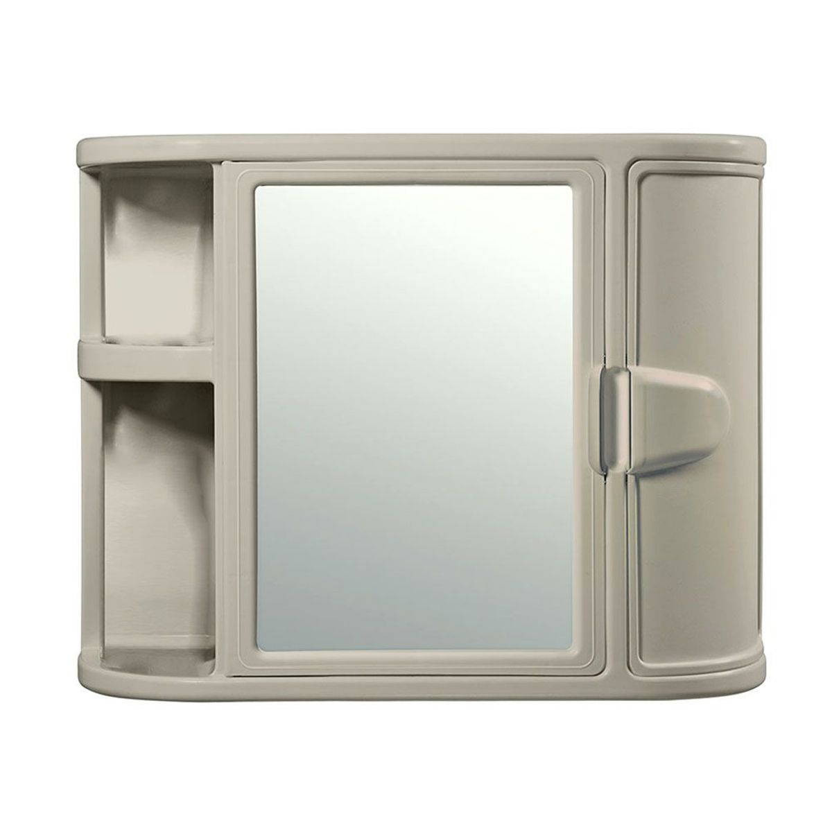 RIMAX - Gabinete para baño con espejo RIMAX - Taupe