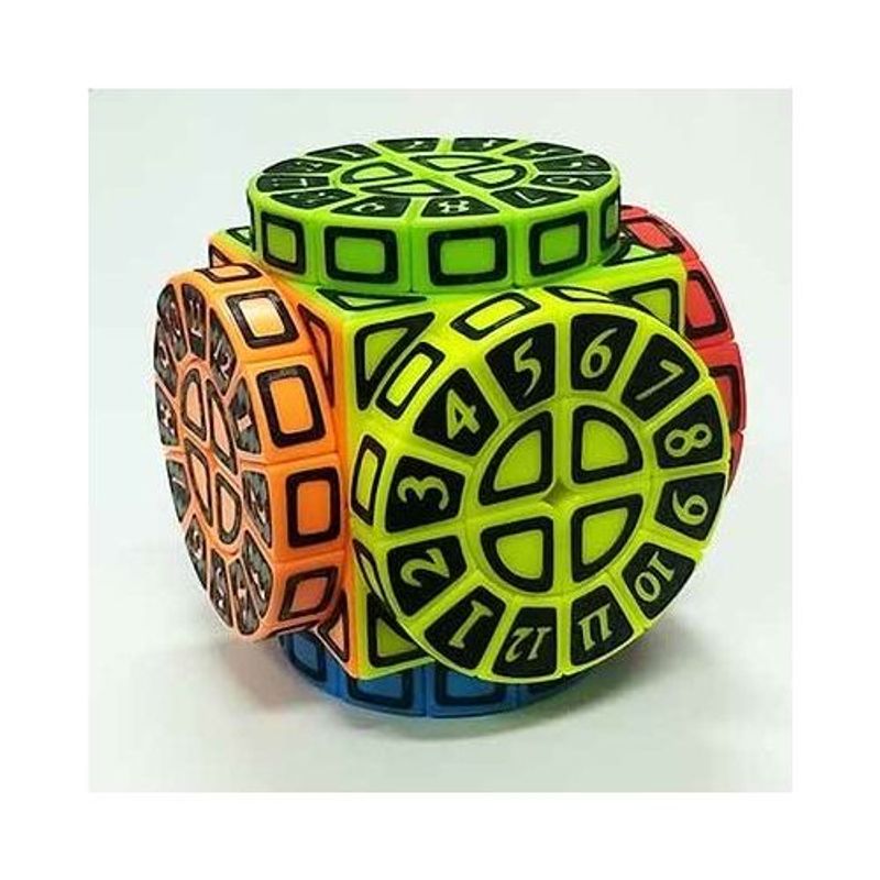 GENERICO - Time Machine 2x2 Cubo Rubik Maquina Tiempo Con Pegatinas
