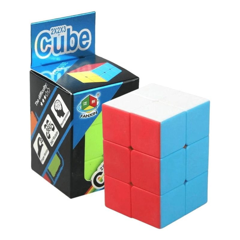 FANXIN - Cubo De Rubik 2x2x3 Fanxin Speedcube Cuboide - Stickerless