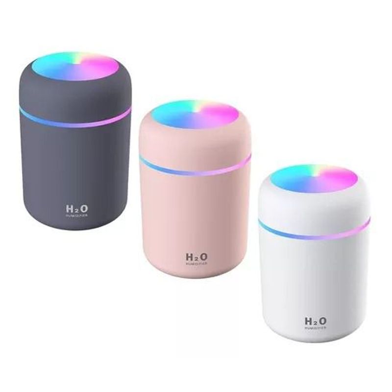 GENERICO - Humidificador Difusor Aroma Ambientador Luz Led Decoración