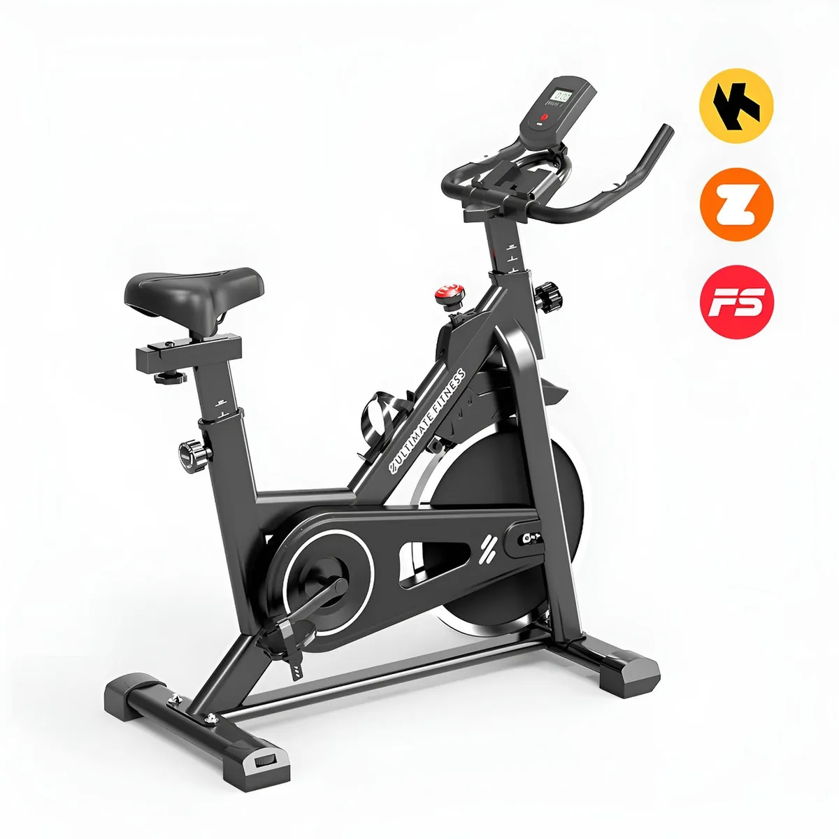 ULTIMATE FITNESS - Bicicleta Spinning Z260 Pro 2.0 Black