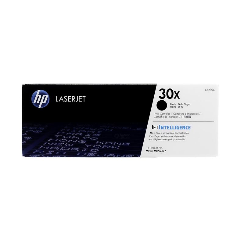 HP - Cartucho De Tóner Hp 30x Negro Laserjet Original Cf230x