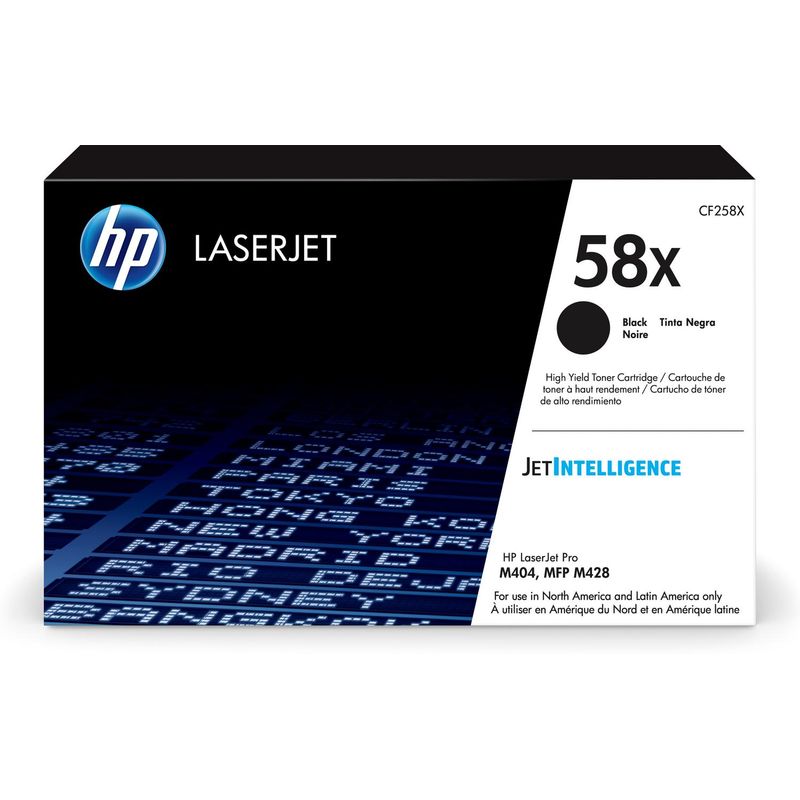 HP - Cartucho De Toner Hp 58X Negro