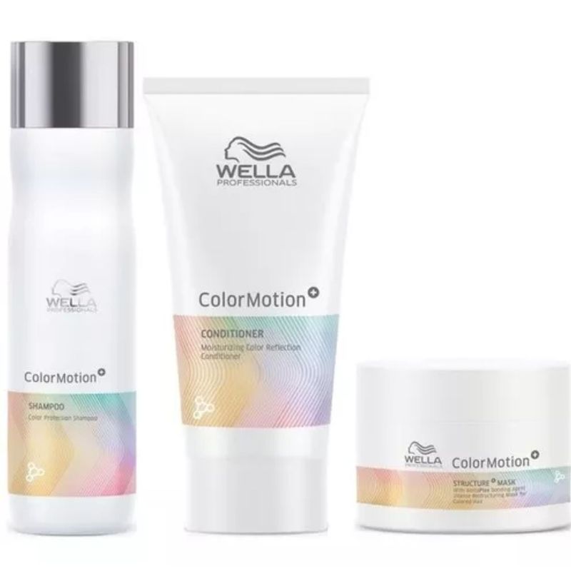 WELLA - Shampoo  Acondicionador  Mascarilla Wella Color Motion