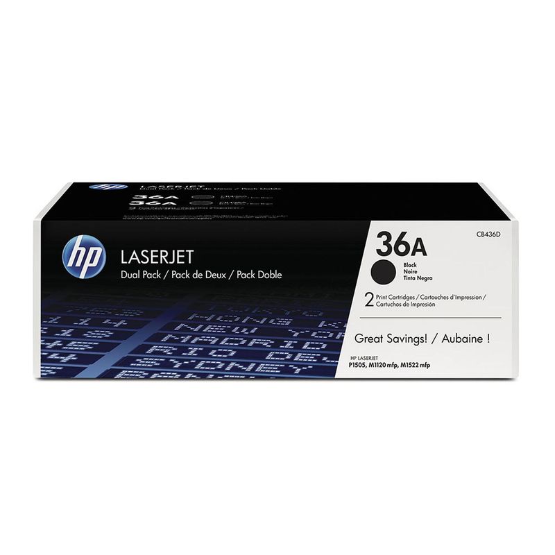 HP - Cartucho De Toner Hp 36a Negro