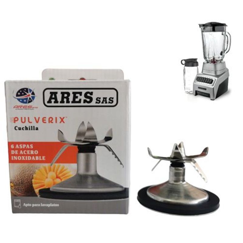 Cuchilla para licuadora BlackDecker PULVERIX en Acero ARES