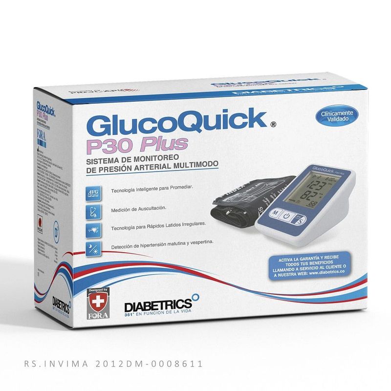 GLUCOQUICK - Tensiometro Glucoquick P30 Plus