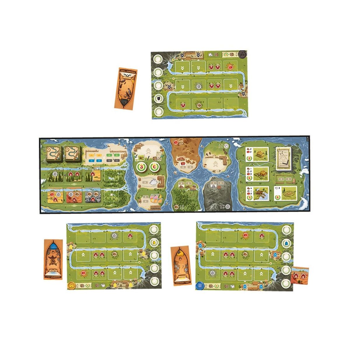 ASMODEE - The River Juego de Mesa