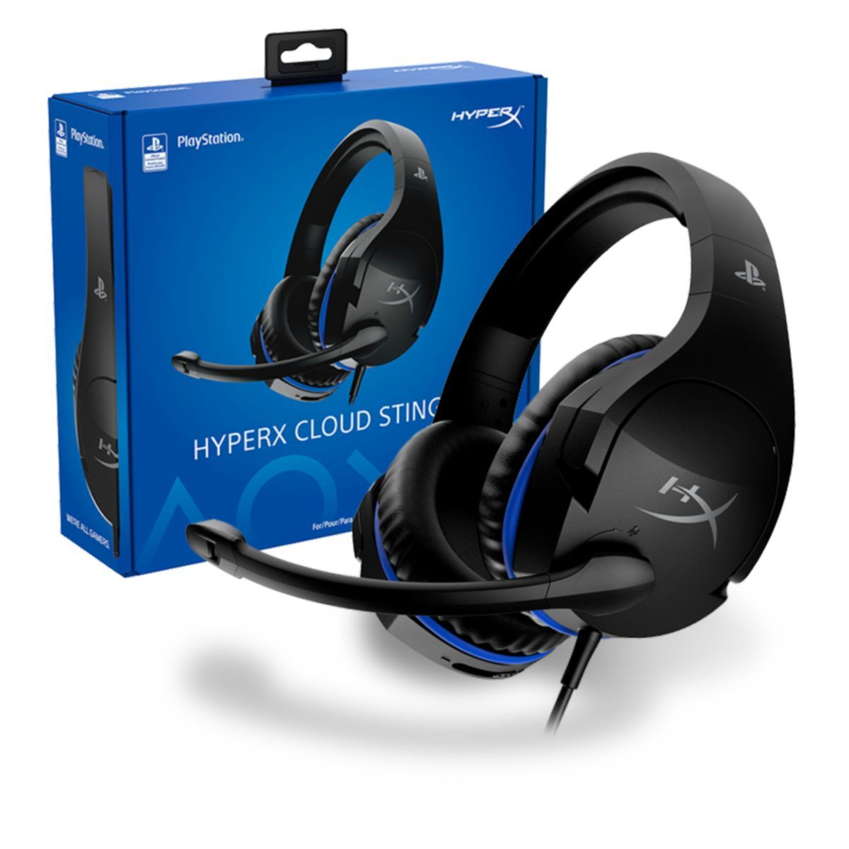 HYPERX - Audifonos gamer hyperx cloud stinger ps4
