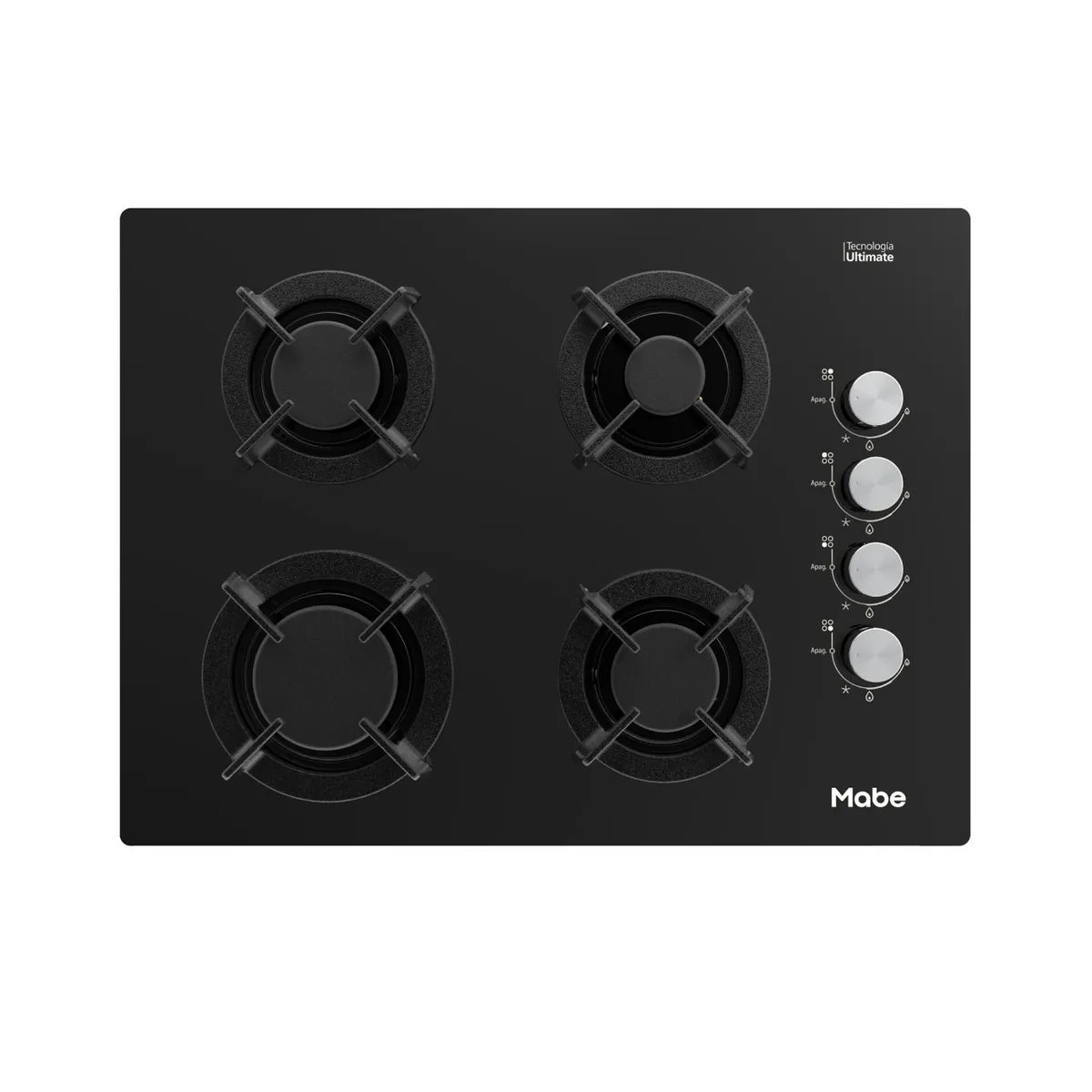 MABE - Estufa de Empotrar 60cm Vidrio Templado Negr0 Mabe PM6046V0