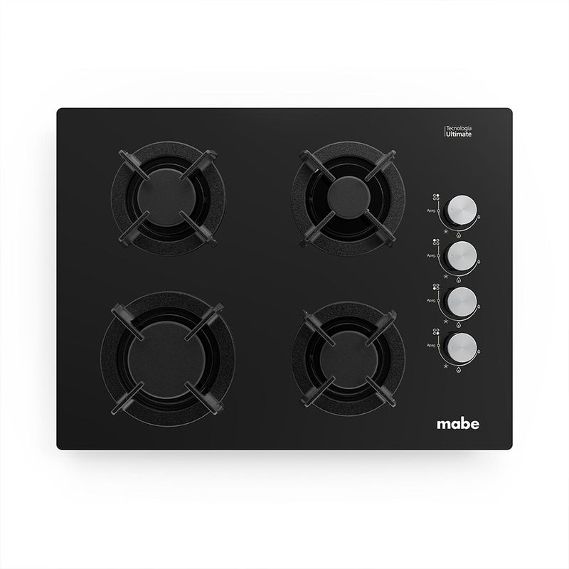 MABE - Estufa de Empotrar 60cm Vidrio Templado Negr0 Mabe PM6046V0