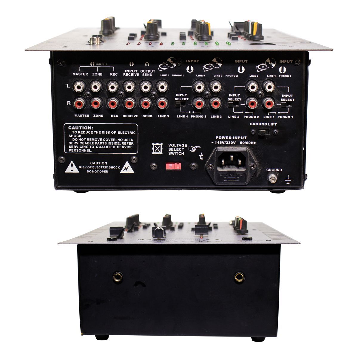 AVC - Consola de Audio AVC DJ-203 3 Canales.