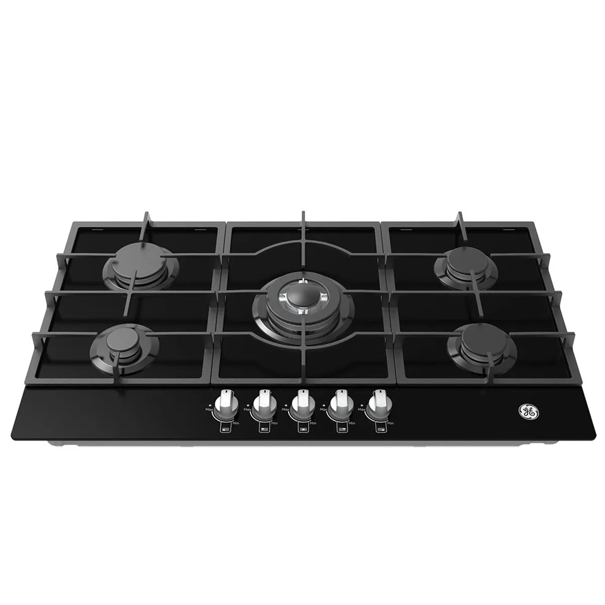 GENERAL ELECTRIC - Cubierta de Empotrar a Gas 86 cm Negro GE CGG8615V2