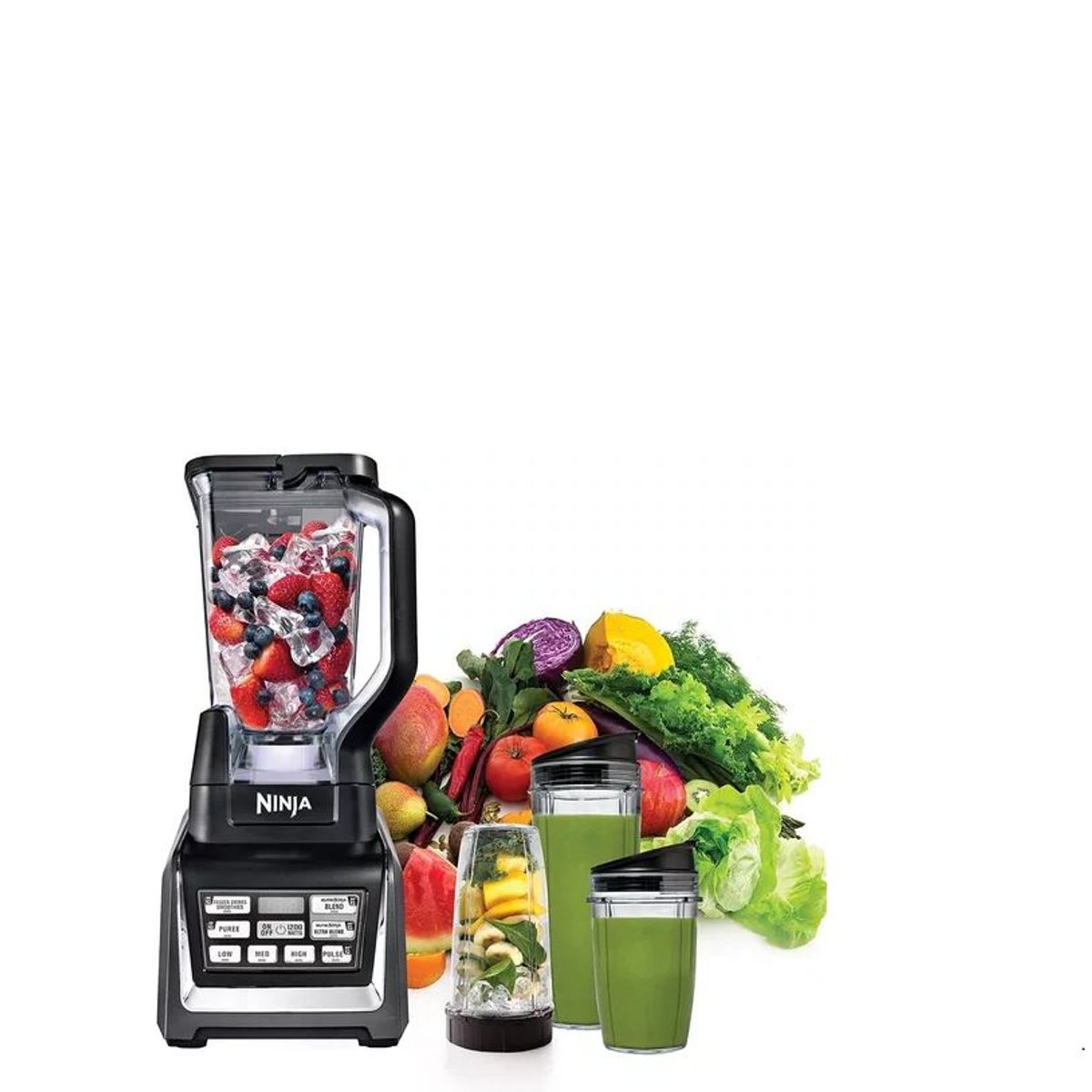 NINJA - Licuadora Tritura Ninja  Nutri Ninja Duo 1200W.