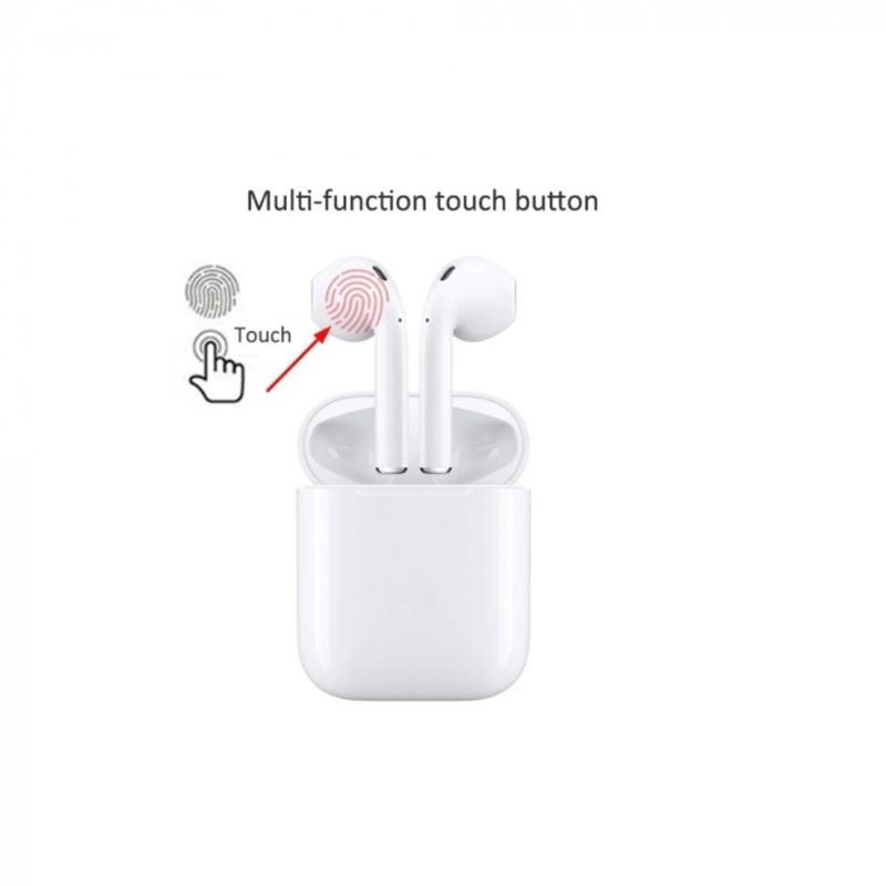 GENERICO - Audífonos Bluetooth Touch Blanco Para ¡Phone Android Pc