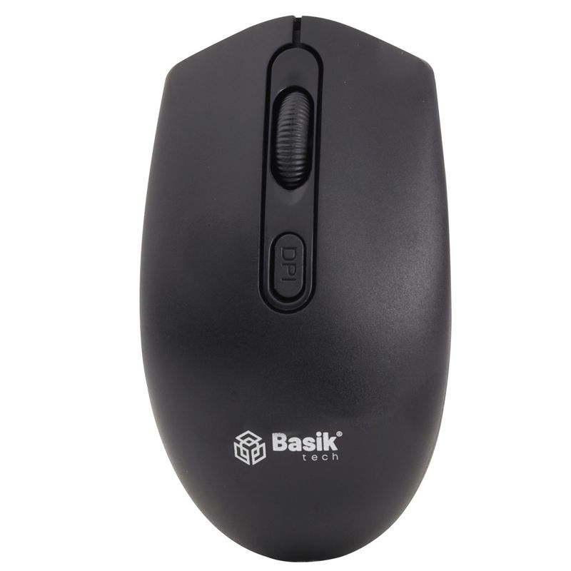 BASIK TECH - Mouse Inalámbrico Jaltech Basik Tech Negro