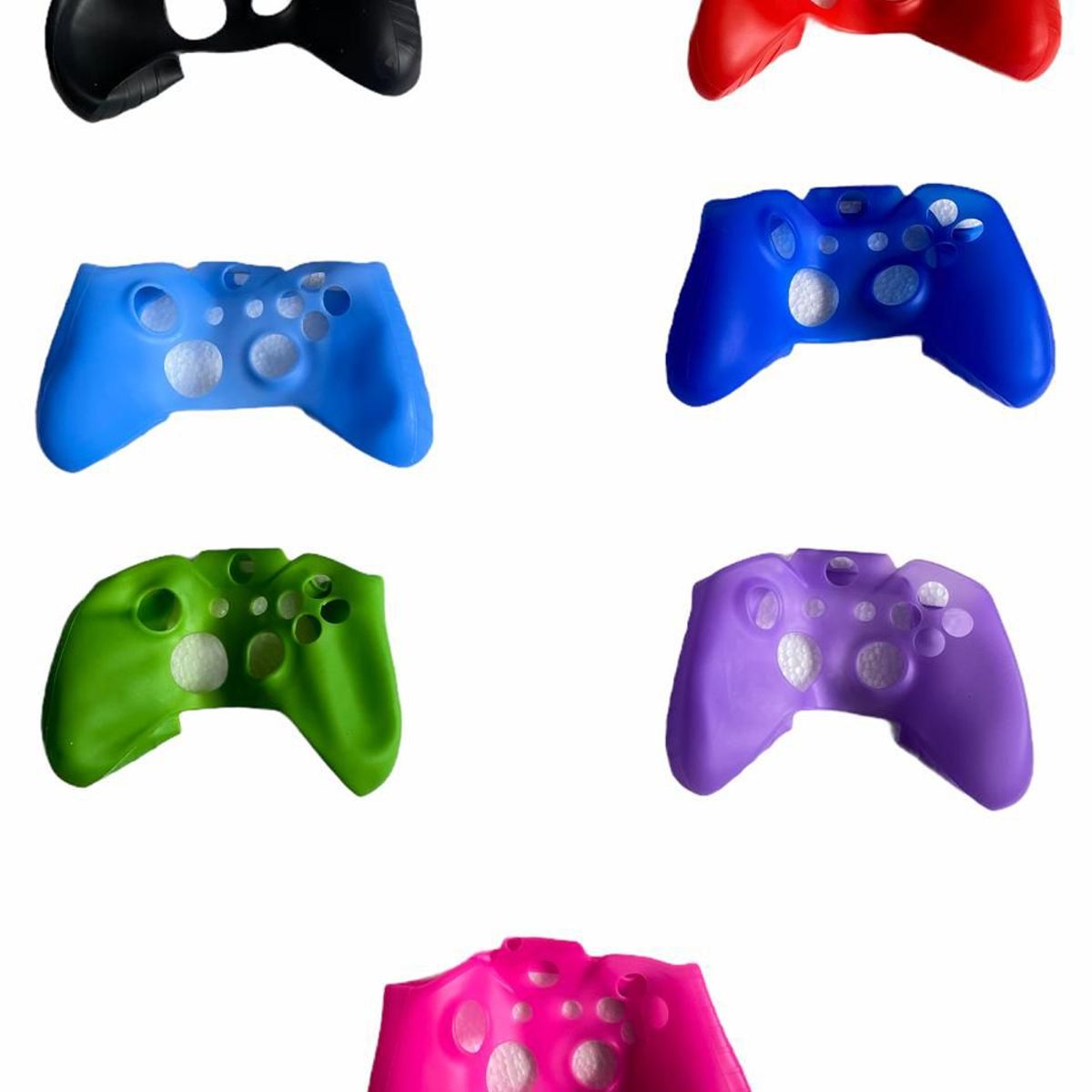 GENERICO - Protector Funda Silicona Unicolor Para Control Xbox One