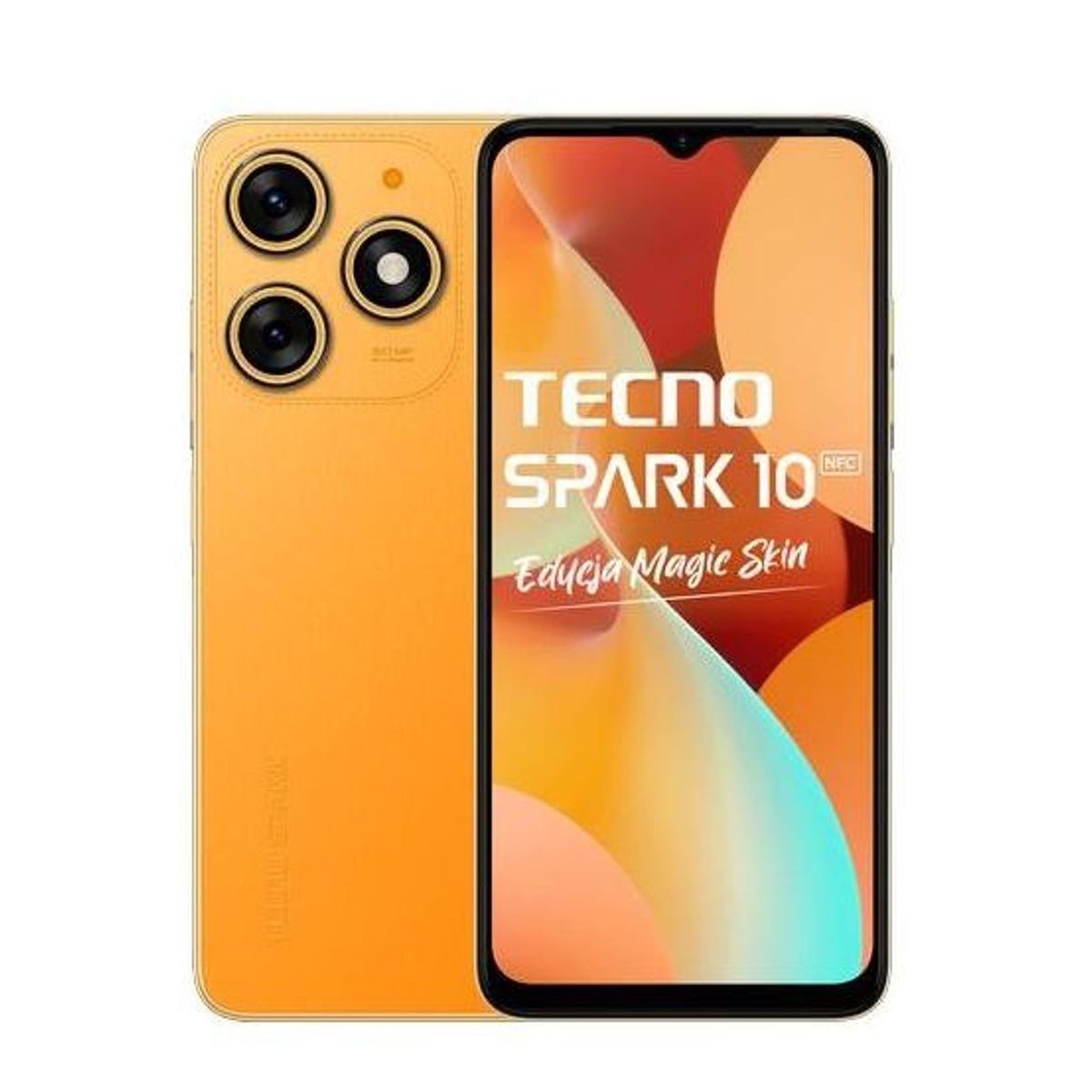 TECNO MOBILE - CELULAR TECNO SPARK 10 KI5Q 128GB 8GB SPARK MAGIC SKIN ORANGE