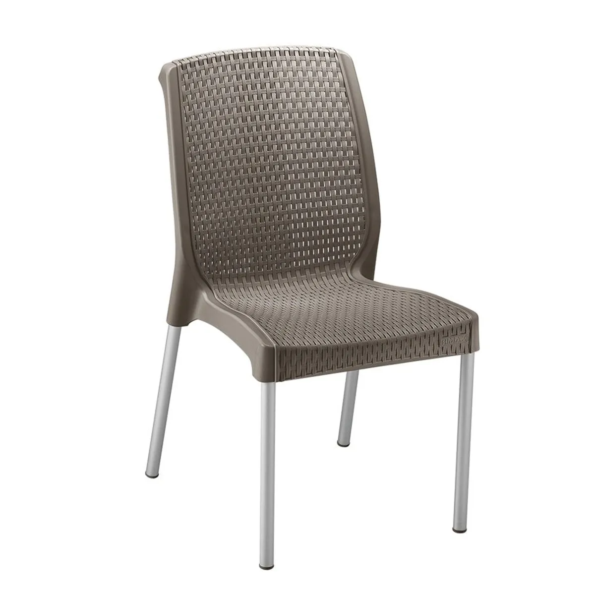 RIMAX - Silla Shia SIN Brazos RIMAX SET X 6 UND - Mocca