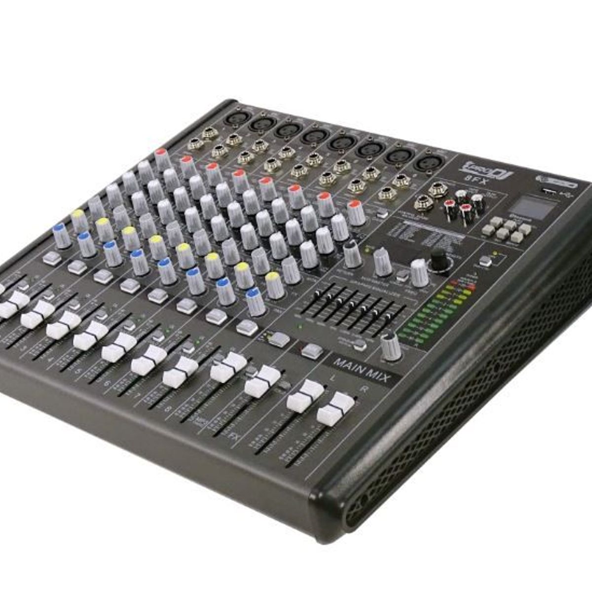 PRO DJ - Mezclador Análogo PRO DJ 8FX Negro