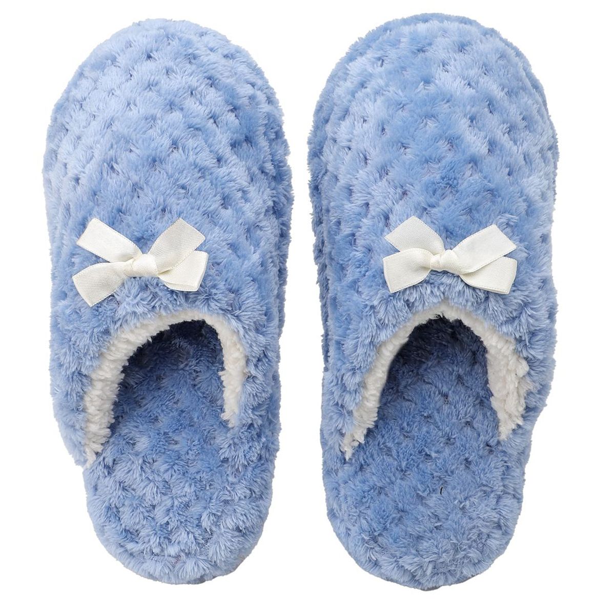 SANTANA - Pantufla Mujer Luisa Santana Azul Hortensia