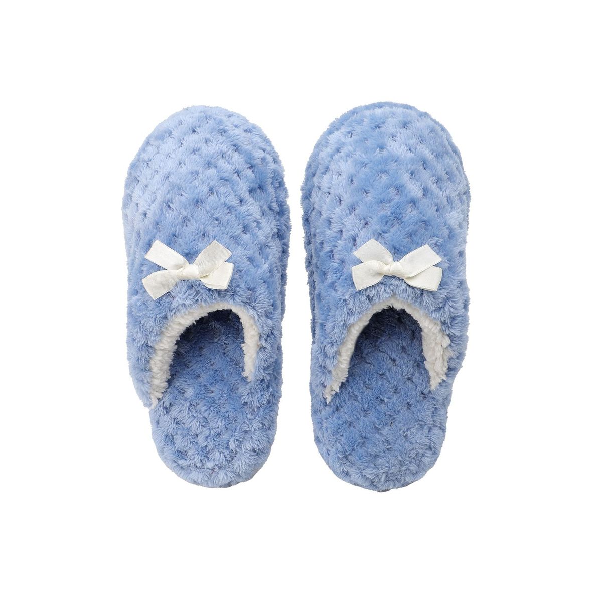 SANTANA - Pantufla Mujer Luisa Santana Azul Hortensia