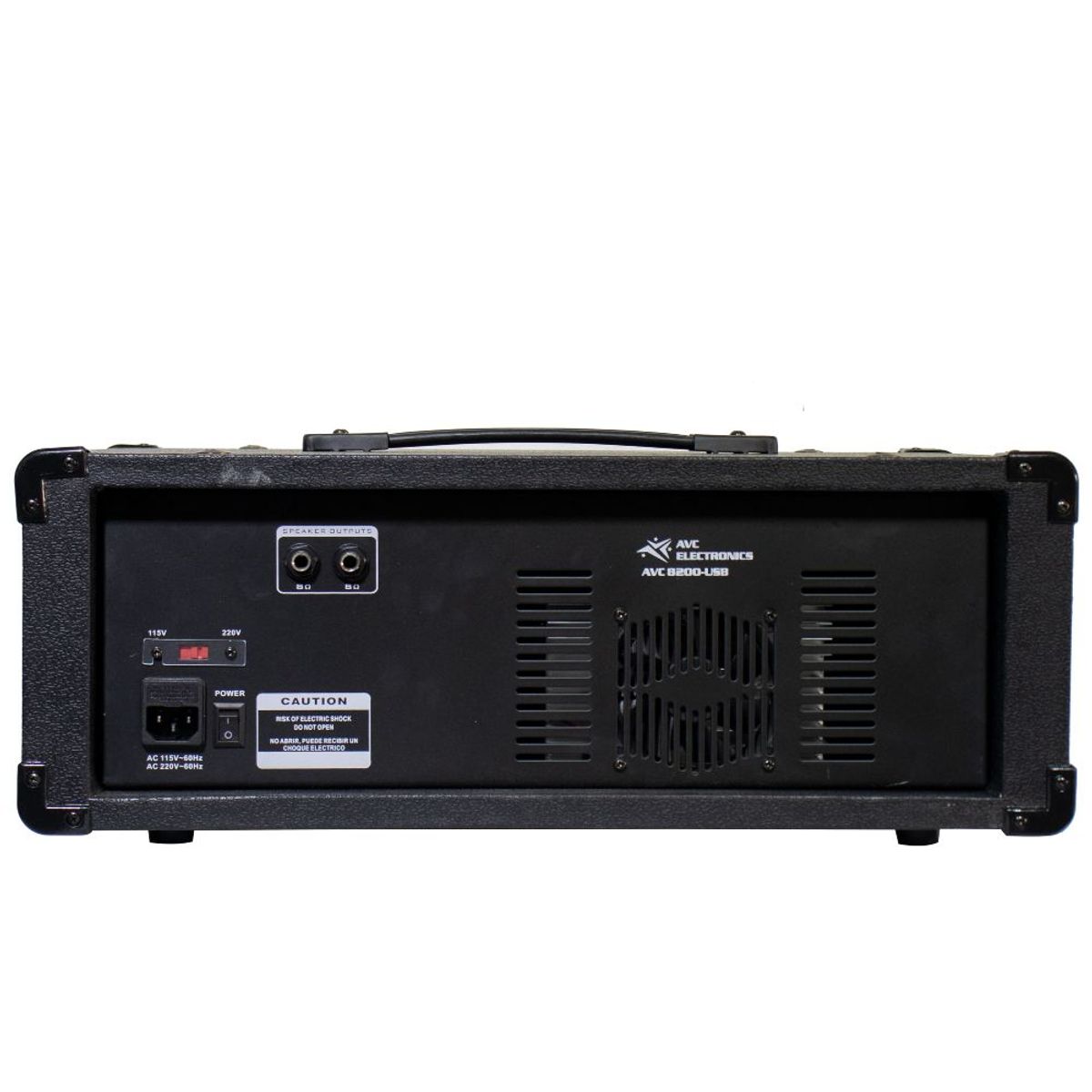 AVC - Consola de Audio AVC-8200-USB 8 canales 200 Watts.