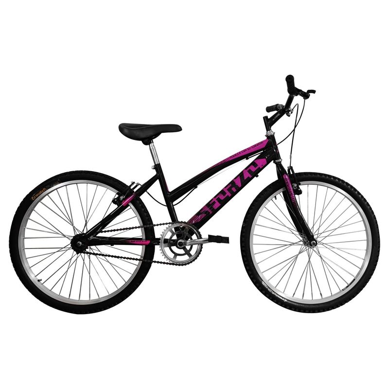 SFORZO - Bicicleta Niña Rin 24 Sin Cambios Negra-