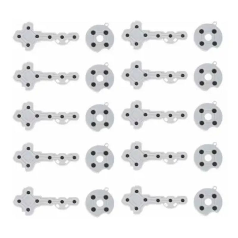 GENERICO - Cauchos Internos Letras /empaques Control Xbox 360 * 10 Unidades