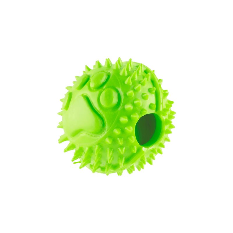 ENERGY PLUS - Pelota Anti-Sarro Dispensador Perros Pequeños Verde