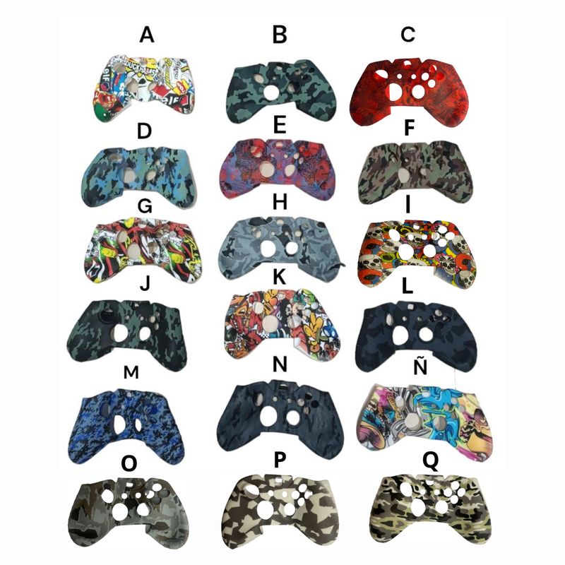 GENERICO - Protector Funda Silicona De Diseño Para Control Xbox One