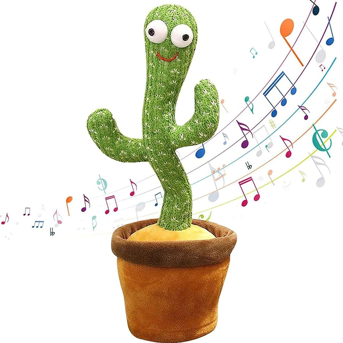 ONE PIXEL - Cactus Bailarin Imita Voz Musical Bailarin Juguete Felpa