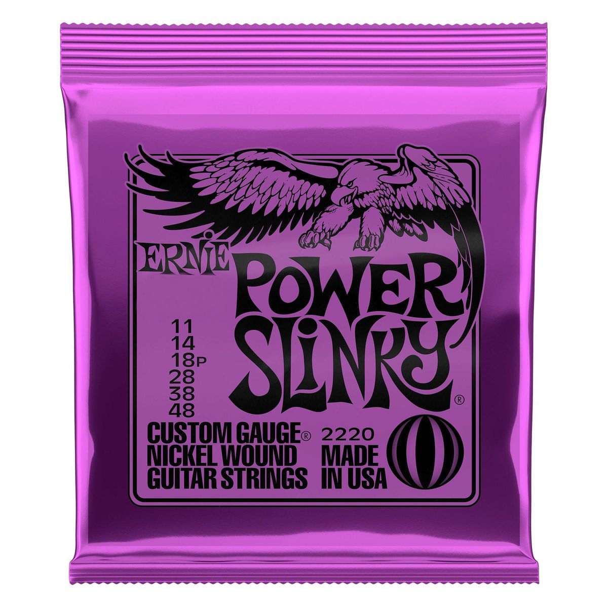 GENERICO - Cuerdas De Guitarra Eléctrica Para 2220 Ernie Ball Níque
