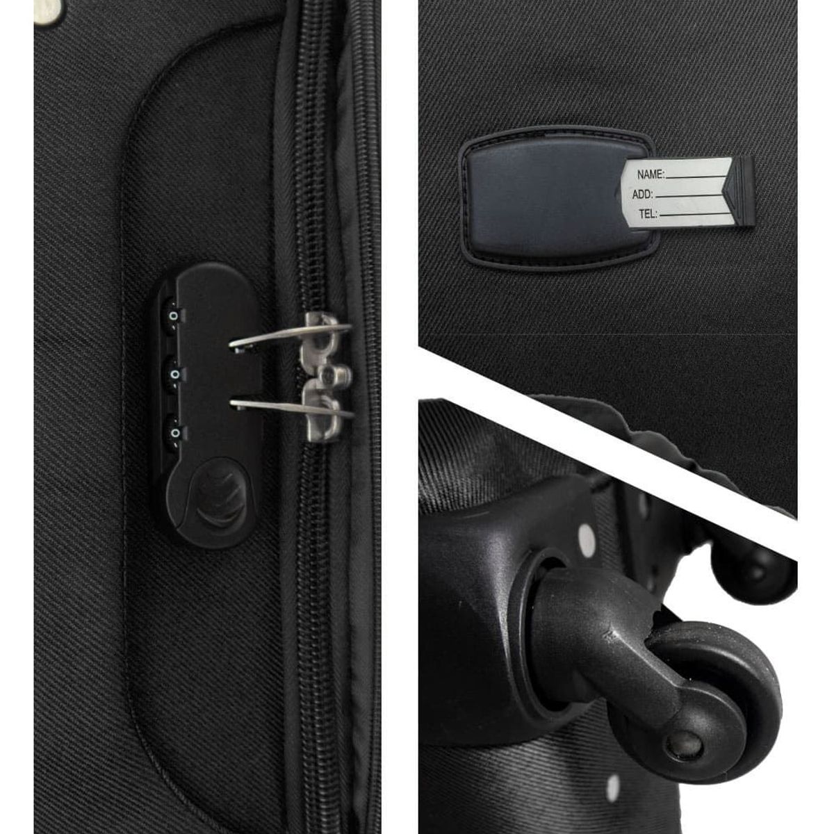 EXPLORA - Maleta De Viaje Para Cabina EXPLORA  Segovia  20"- Negro