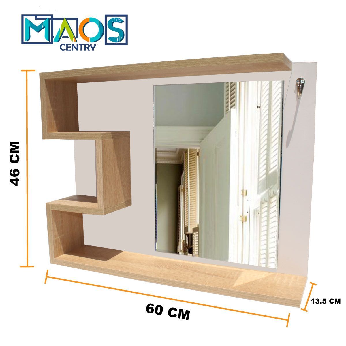 MAOS - Mueble Para Baño Repisa Flotante