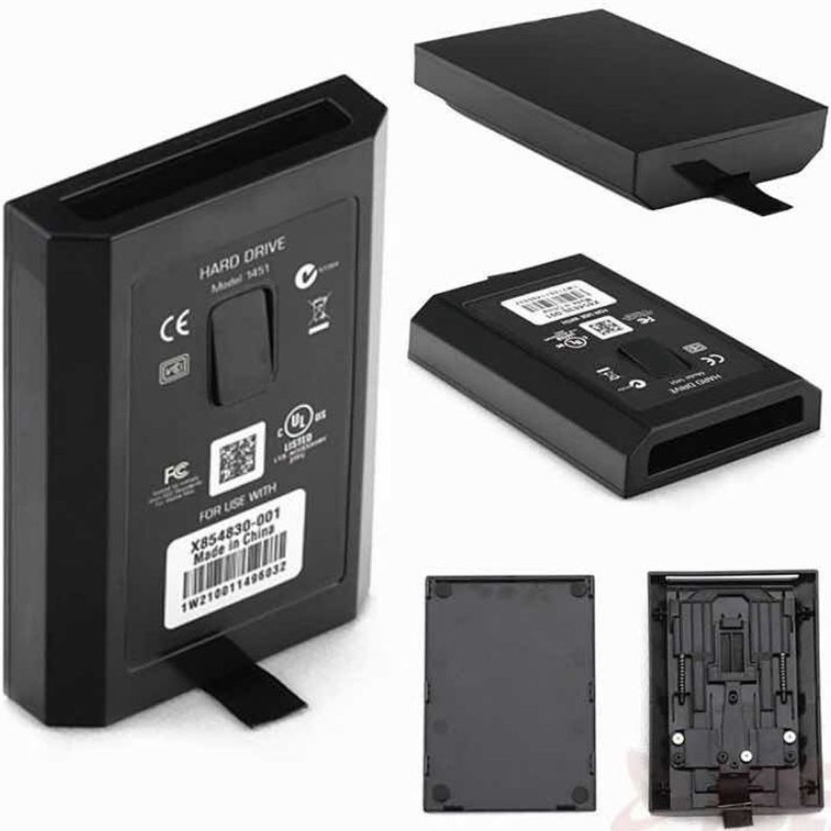 GENERICO - Carcasa Tapa Caja  De Disco Duro Interno Xbox 360 Slim y Super Slim