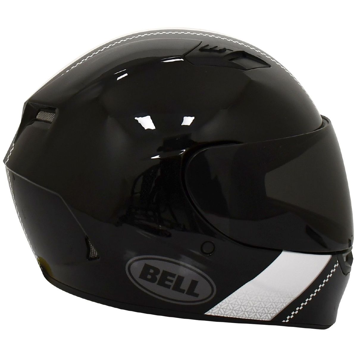 BELL - CASCO MOTO BELL QUALIFIER VITESSE NEGRO BRILLO TALLA L