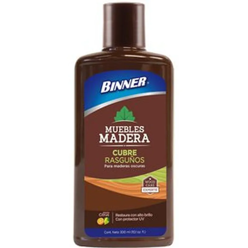 BINNER - Cubre Rasguños Binner para Muebles Madera 300ml