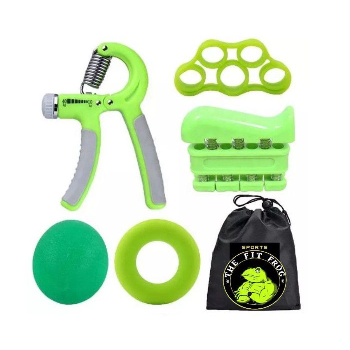 GENERICO - ejercitador de mano Kit de ejercicio agarre muñeca x 5