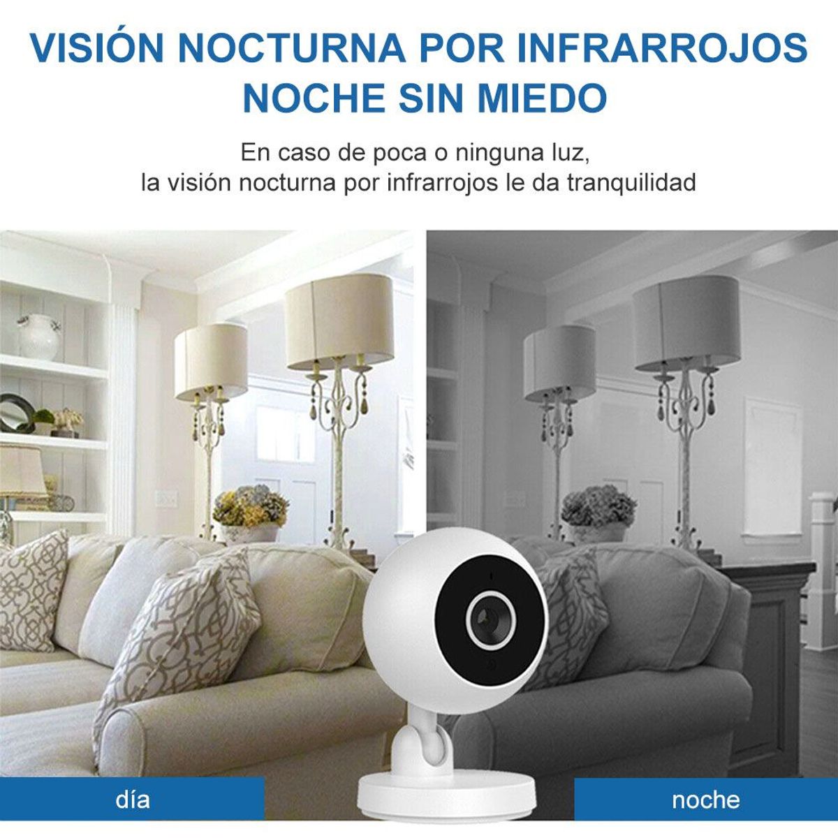 CARER SPARK - Cámara de Vigilancia para seguridad con 1080P HD Visión Nocturna Inalámbrica