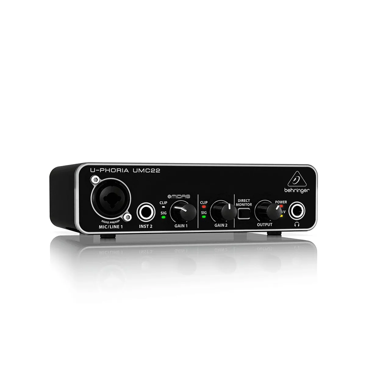 BEHRINGER - Interfaz BEHRINGER UMC22 Negro