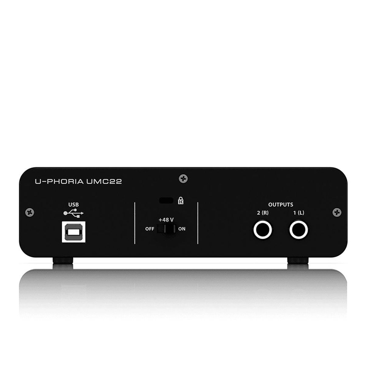 BEHRINGER - Interfaz BEHRINGER UMC22 Negro