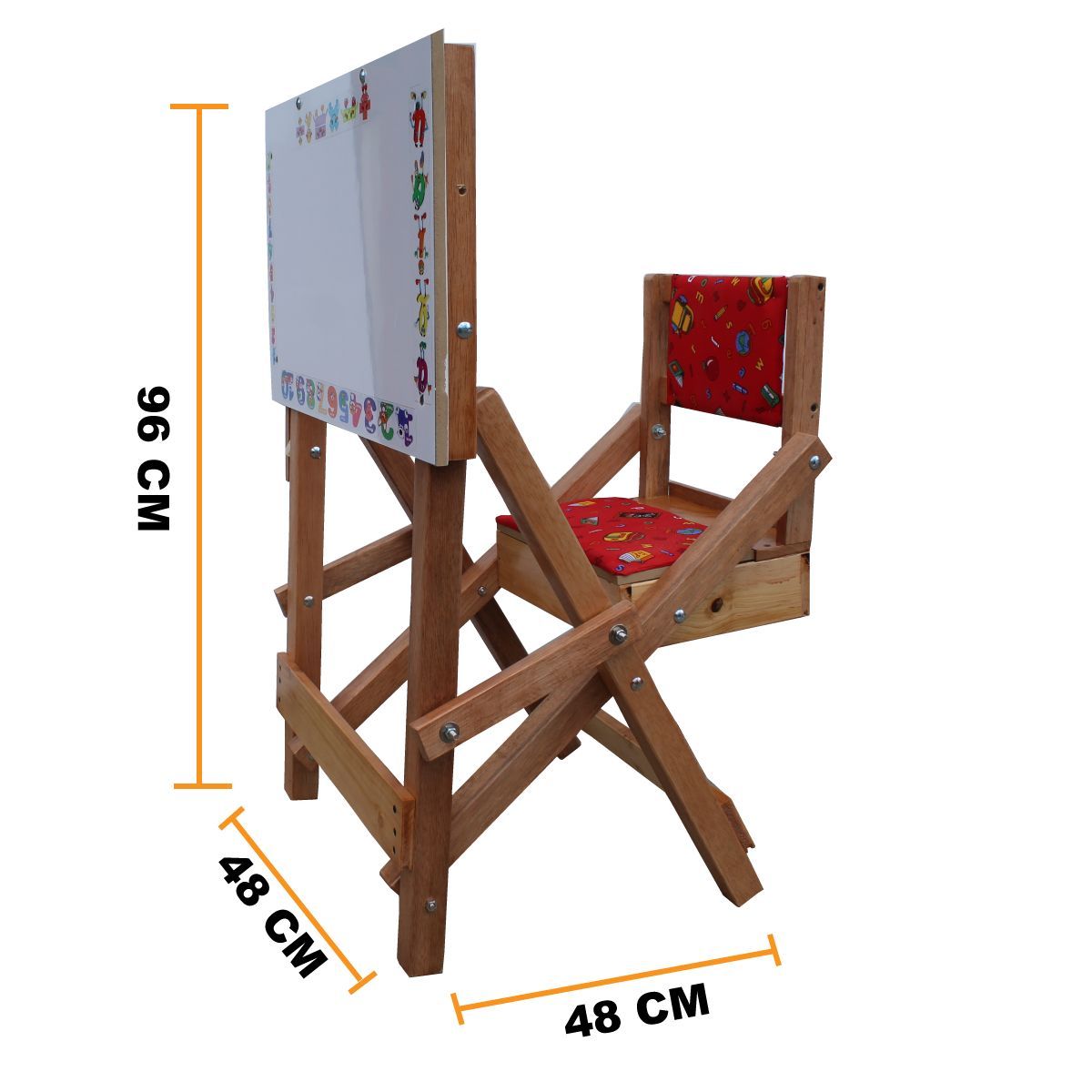 MAOS - Pupitre Escritorio Niños Tablero  Obsequio Borrador Rojo