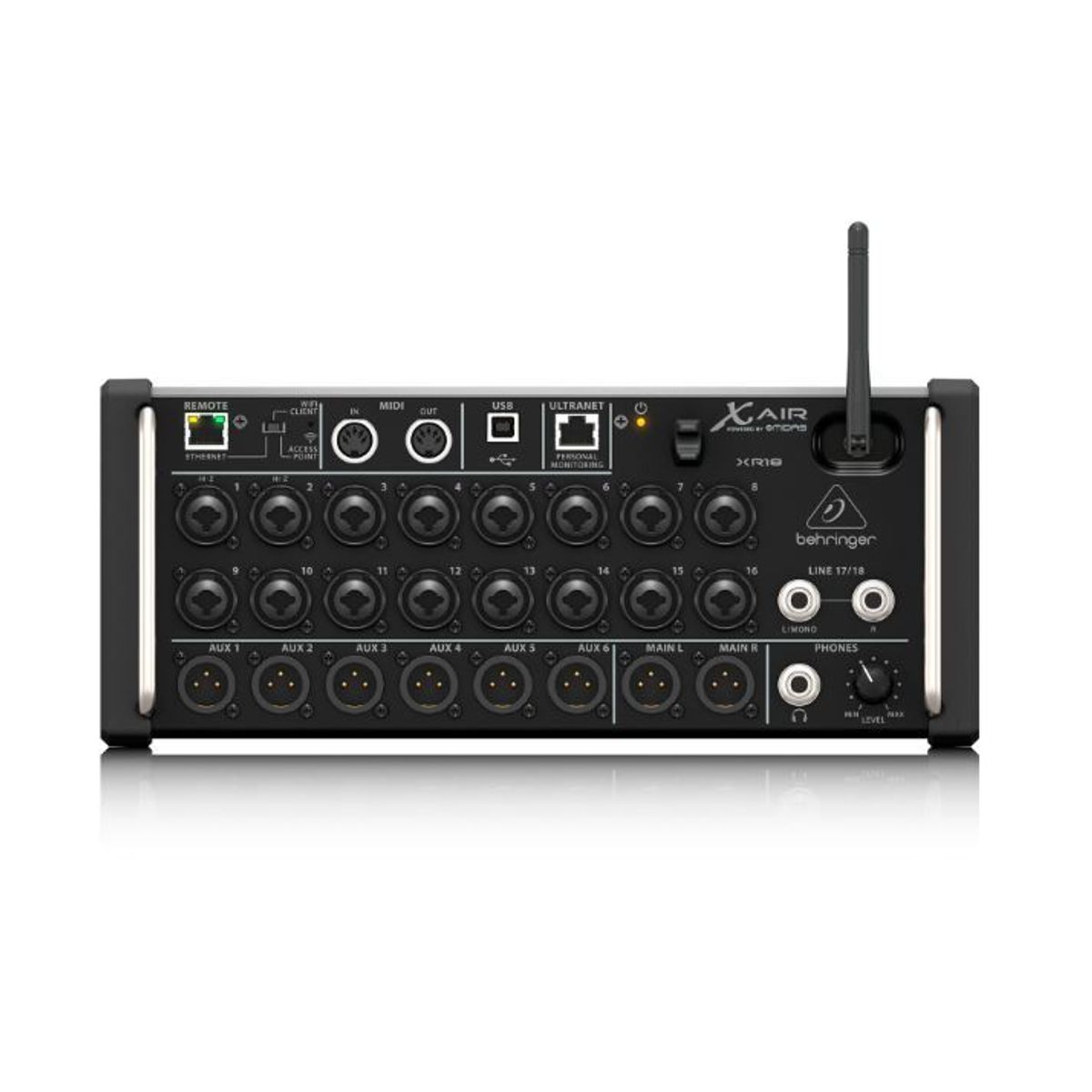 BEHRINGER - Mezclador digital BEHRINGER XR18 Negro