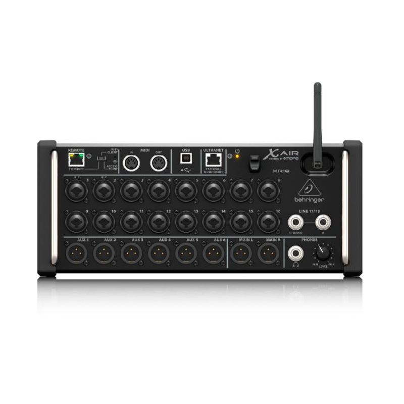 BEHRINGER - Mezclador digital BEHRINGER XR18 Negro
