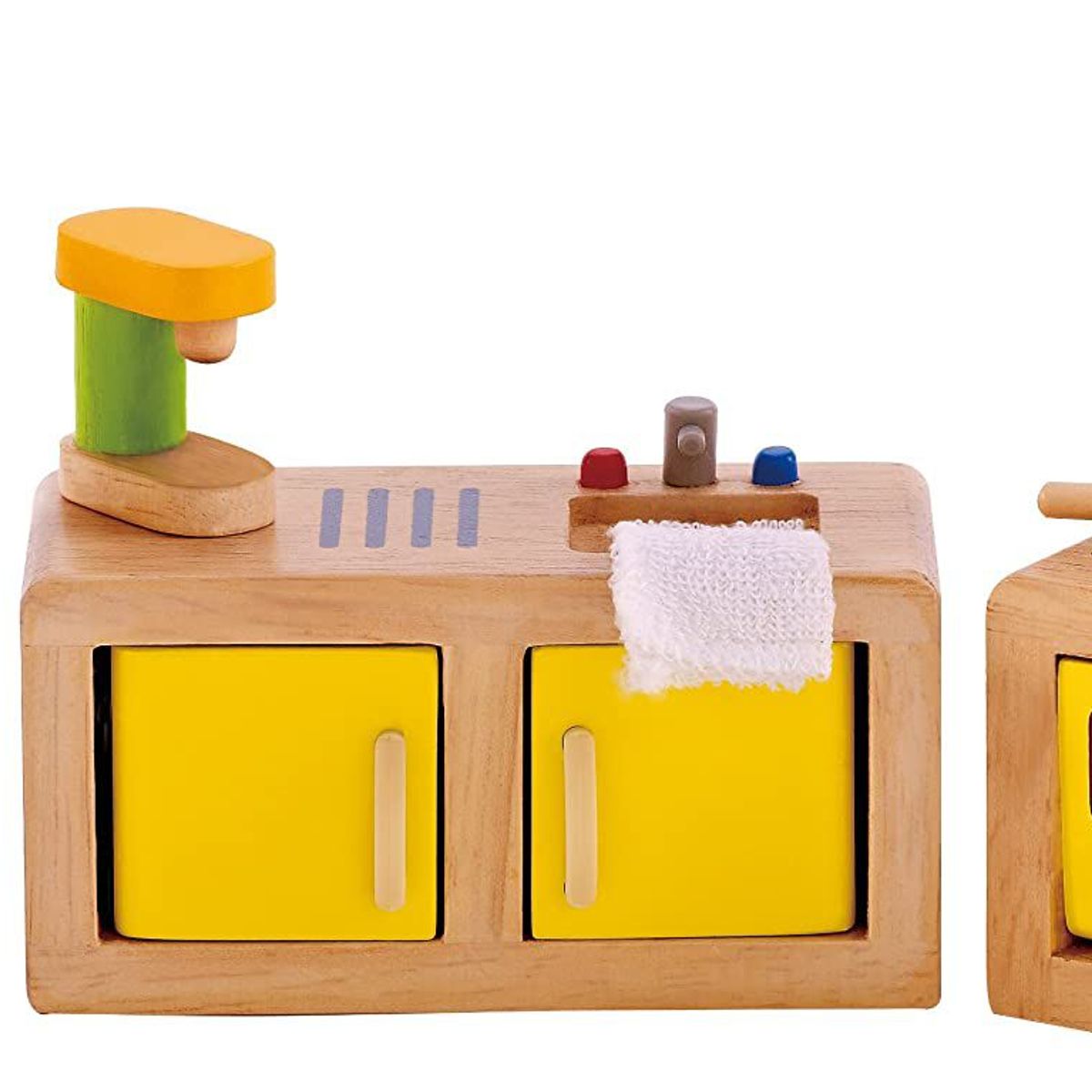 HAPE - Cocina Con Muebles De Madera Para La Casa De Muñecas Hape.
