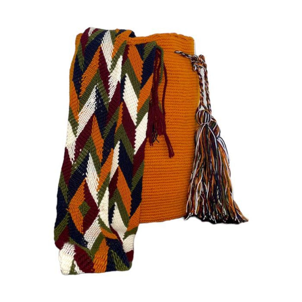 ARTESANAL - Mochila Wayúu Hecha a Mano 100 Original Colombiana WL-15_.